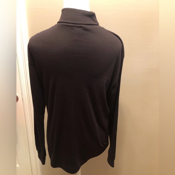 Vintage Bobbie Brooks Black Turtleneck Size Large - Picture 2 of 6